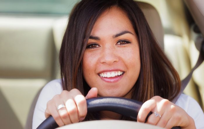 placer al volante-conducir