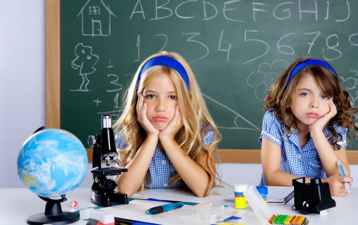 atención niños colegio